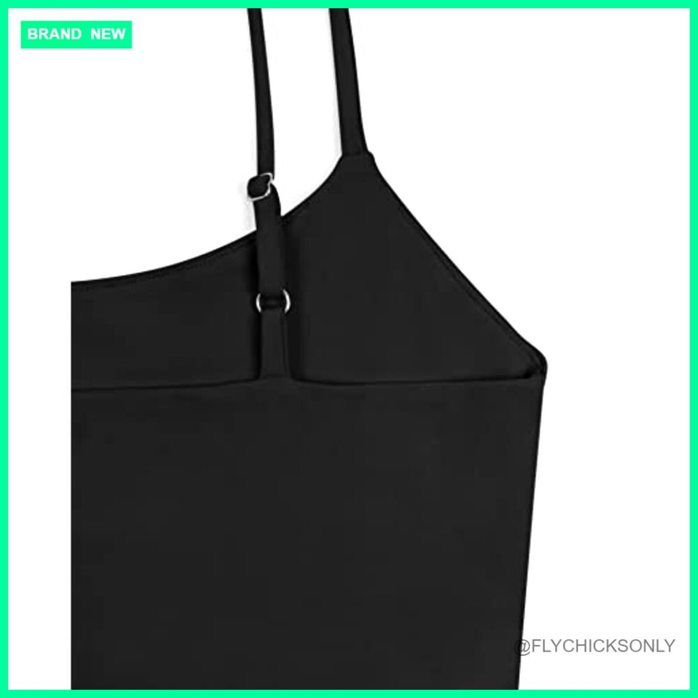 Seamless Adjustable Spaghetti Strap Camisole Crop… - image 6